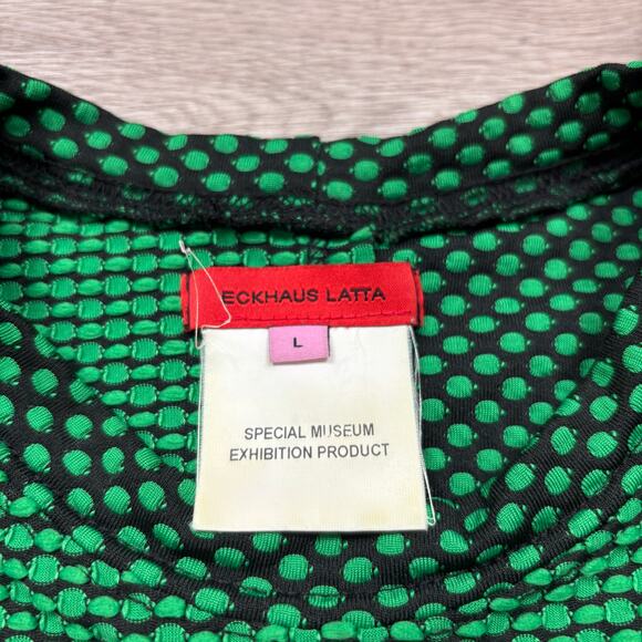 Rare Eckhaus Latta Crop Top Pixel Special Museum Exhibit Women's Large - Picture 4 of 10